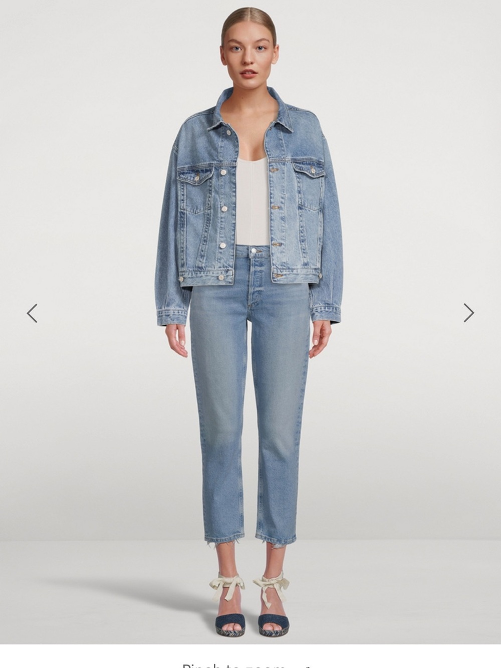 Agolde High-rise Riley Straight - leg jeans